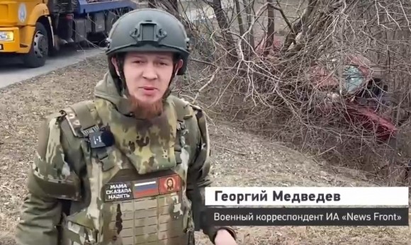 Военкор Георгий Медведев: с врагом не нужно разговаривать, его нужно уничтожать Военкор Георгий Медведев: с врагом не нужно разговаривать, его нужно уничтожать